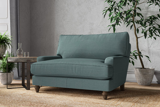 Marri Love Seat - Recycled Cotton Airforce