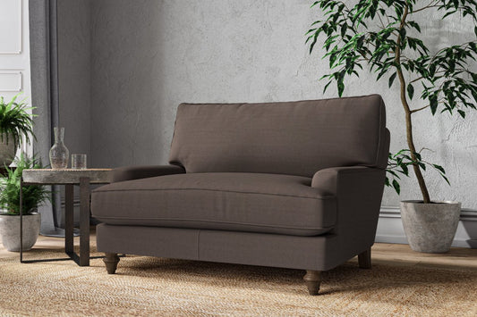 Marri Love Seat - Recycled Cotton Mocha