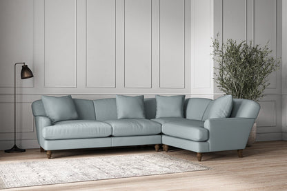 Deni Large Right Hand Corner Sofa - Recycled Cotton Horizon