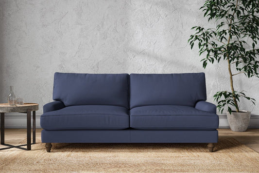 Marri Large Sofa - Recycled Cotton Navy