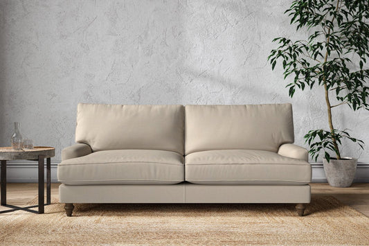 Marri Large Sofa - Recycled Cotton Stone