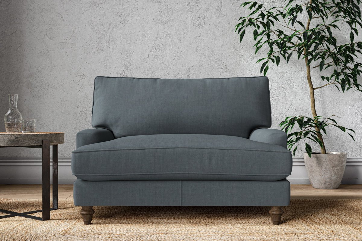 Marri Love Seat - Brera Linen Dusk