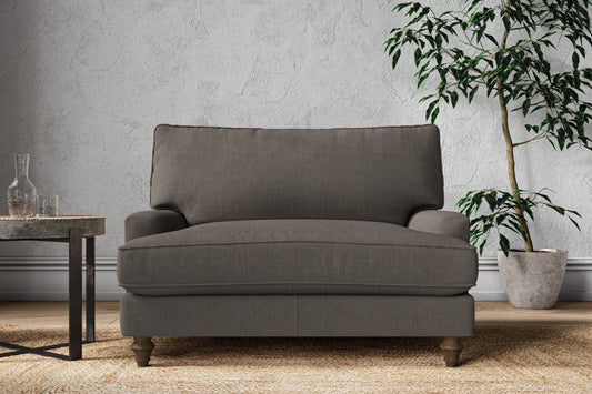 Marri Love Seat - Brera Linen Granite