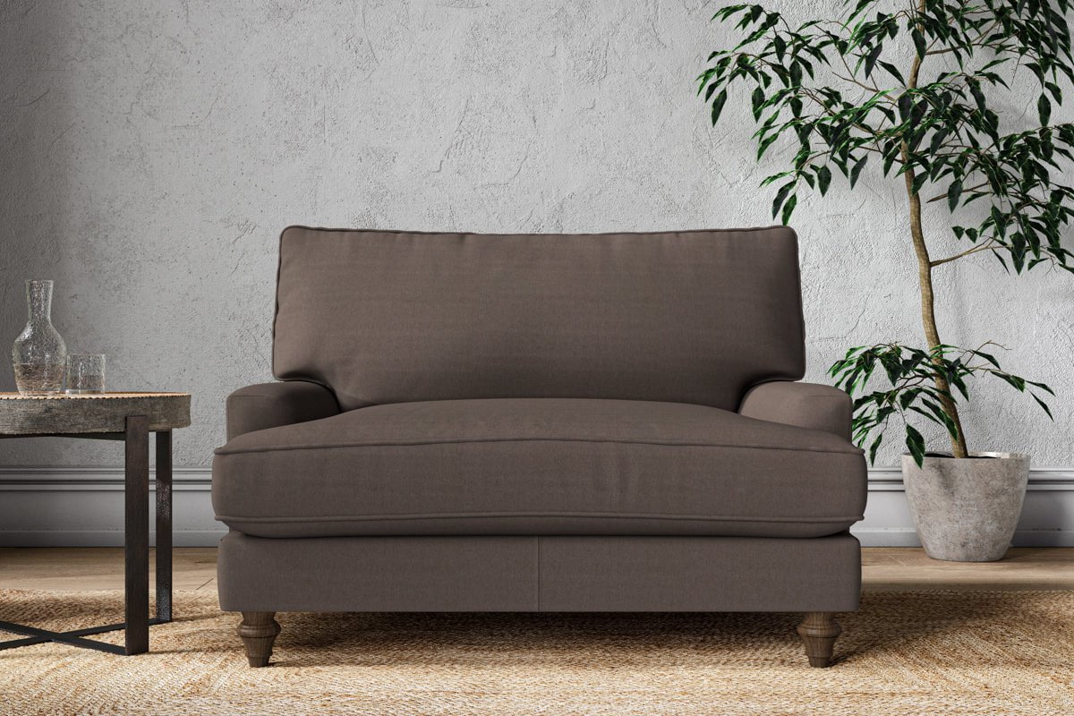 Marri Love Seat - Recycled Cotton Mocha