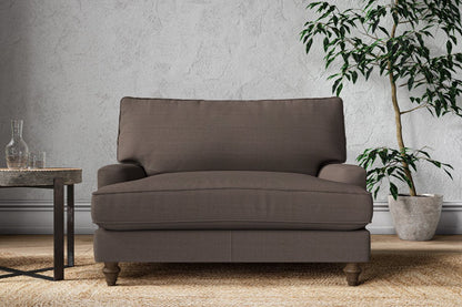 Marri Love Seat - Recycled Cotton Mocha