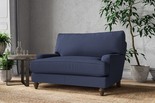 Marri Love Seat - Recycled Cotton Navy