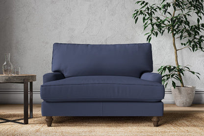 Marri Love Seat - Recycled Cotton Navy