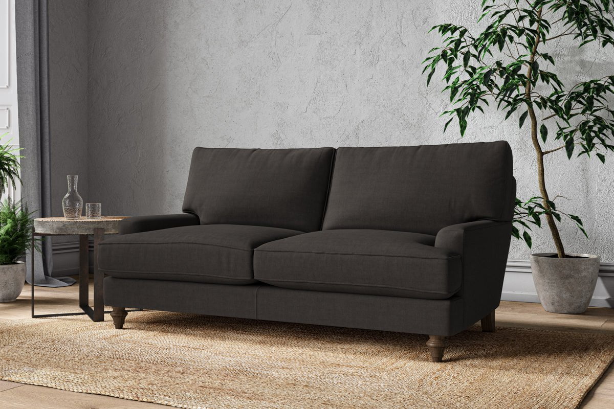 Marri Medium Sofa - Brera Linen Espresso